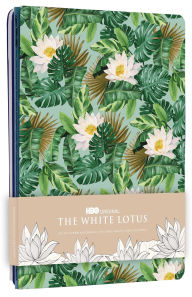 Title: The White Lotus Sewn Notebook Collection (Set of 3), Author: Insight Editions