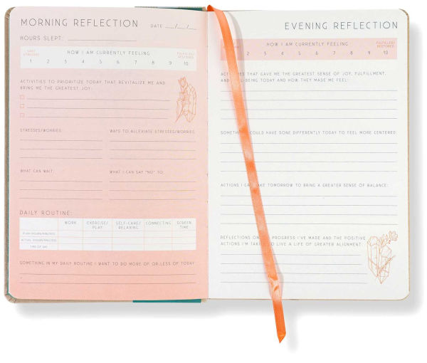 Balance: A Day and Night Reflection Journal (90 Days)