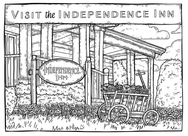 Gilmore Girls: Greetings from Stars Hollow: An Official Postcard Coloring Book