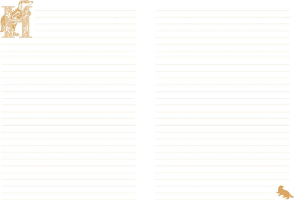 Harry Potter Sculpted Journal: Hufflepuff