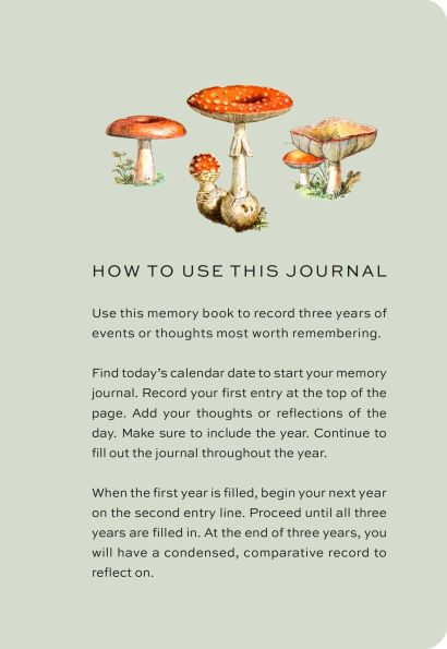 Fungi Memory Journal: Reflect, Record, Remember