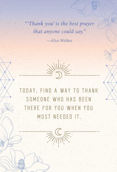 Gratitude Journal and Inspirational Card Deck Set