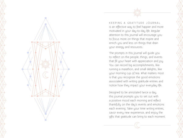 Gratitude Journal and Inspirational Card Deck Set