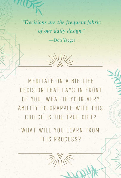 Gratitude Journal and Inspirational Card Deck Set