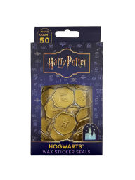 Title: Harry Potter: Hogwarts Gold Wax Sticker Seals (Set of 50), Author: Insight Editions