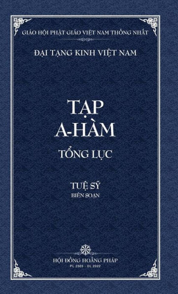 Thanh Van Tang: Tap A-ham Tong Luc - Bia Cung