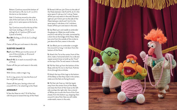 The Muppets Official Crochet Amigurumi: 16 Projects to Create Your Favorite Muppets