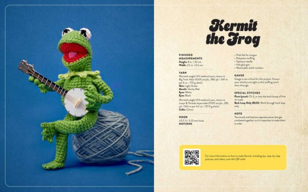 The Muppets Official Crochet Amigurumi: 16 Projects to Create Your Favorite Muppets