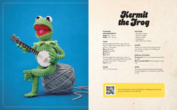 The Muppets Official Crochet Amigurumi: 16 Projects to Create Your Favorite Muppets