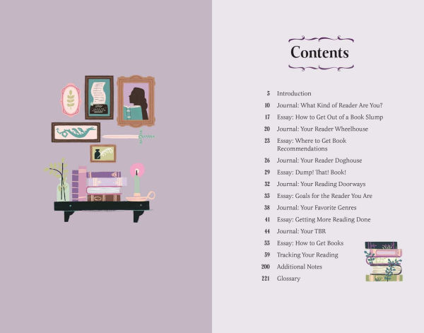 The No-Pressure Book Journal: A No-Guilt, No-Shame, No-Stress Journal to Help You Read Better and Enjoy Books Again