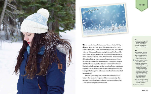 Knitting the U.S.A.: Fifty Easy-to-Follow Designs for Beautiful Beanies Inspired by Each State America