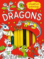 Dragons Mini-Coloring Kit