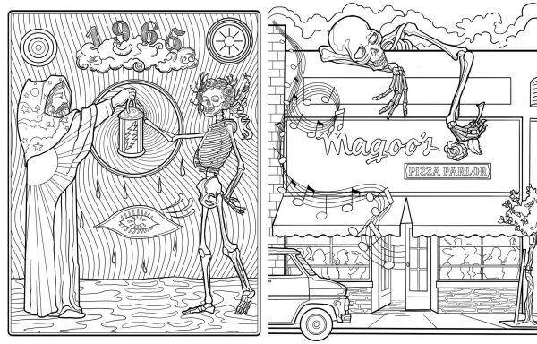 The Official Coloring Book of Grateful Dead