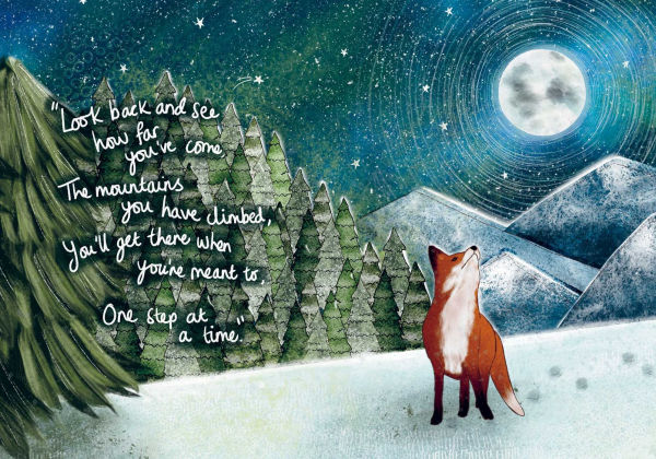 Fox Under the Moon: Seasons of Comfort and Hope
