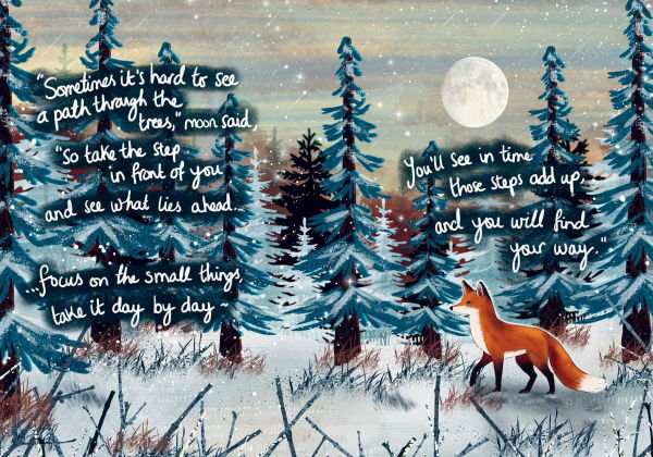 Fox Under the Moon: Seasons of Comfort and Hope