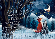 Alternative view 6 of Fox Under the Moon: Seasons of Comfort and Hope