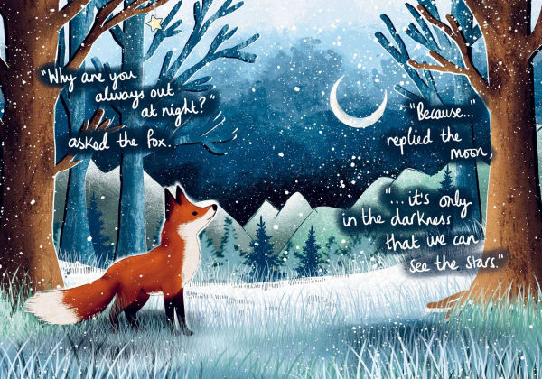 Fox Under the Moon: Seasons of Comfort and Hope