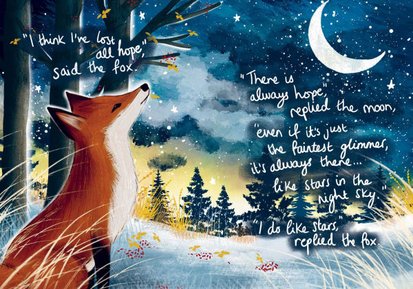 Fox Under the Moon: Seasons of Comfort and Hope