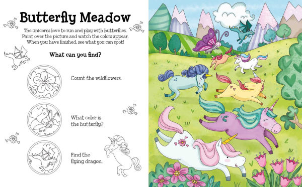 Magical Water Painting: Unicorns