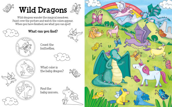 Magical Water Painting: Unicorns