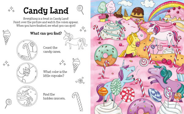 Magical Water Painting: Unicorns