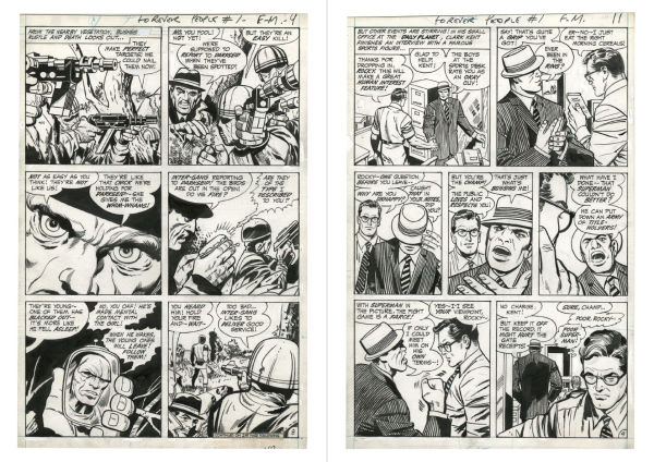 Jack Kirby's Forever People Artist's Edition