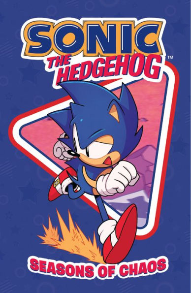 Sonic The Hedgeblog — The cover artwork for 'Sonic Chaos'. Specifically