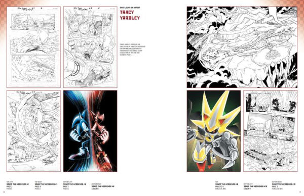 Sonic the Hedgehog: The IDW Comic Art Collection