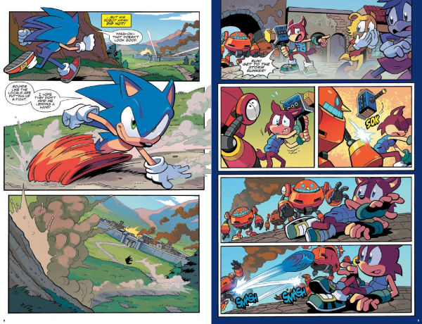 Sonic the Hedgehog: On The Go, Vol. 1