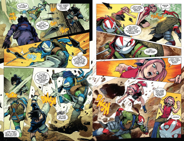 Teenage Mutant Ninja Turtles x Naruto