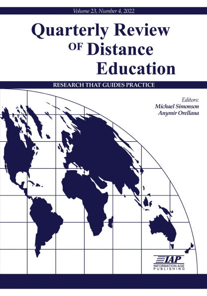 Quarterly Review of Distance Education Vol Issue