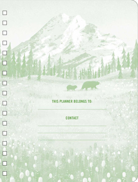 The Art of the National Parks Undated Planner