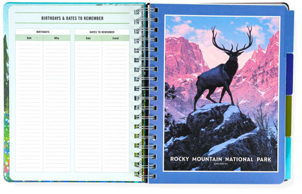 The Art of the National Parks Undated Planner