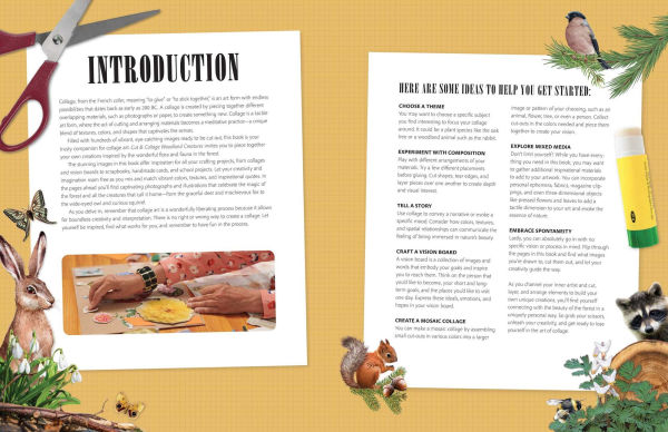 Cut & Collage Woodland Creatures: Extraordinary Images from Within the Forest