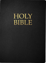 Title: KJVER Holy Bible, Large Print, Black Bonded Leather, Thumb Index: (King James Version Easy Read, Red Letter), Author: Whitaker House