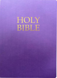 Title: KJVER Holy Bible, Large Print, Royal Purple Ultrasoft: (King James Version Easy Read, Red Letter), Author: Whitaker House