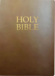 Title: KJVER Holy Bible, Large Print, Coffee Ultrasoft: (King James Version Easy Read, Red Letter, Brown), Author: Whitaker House