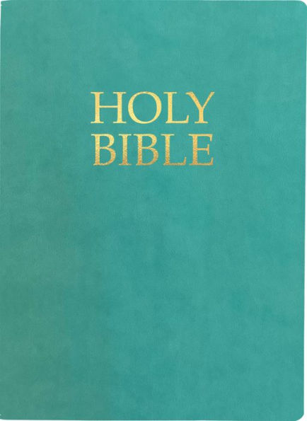 KJVER Holy Bible, Large Print, Coastal Blue Ultrasoft: (King James Version Easy Read, Red Letter)