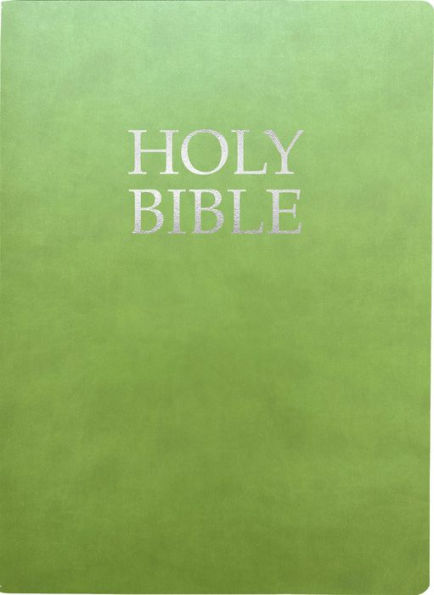 KJVER Holy Bible, Large Print, Olive Ultrasoft: (King James Version Easy Read, Red Letter, Green)