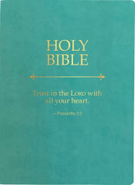 Title: KJVER Holy Bible, Trust In The Lord Life Verse Edition, Large Print, Coastal Blue Ultrasoft: (King James Version Easy Read, Teal, Red Letter, Proverbs 3:5), Author: Whitaker House