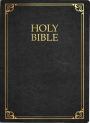 KJV Family Legacy Holy Bible, Large Print, Black Genuine Leather, Thumb Index