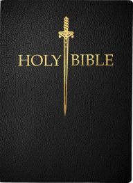 Title: KJV Sword Bible, Large Print, Black Bonded Leather, Thumb Index: (Red Letter, 1611 Version), Author: Whitaker House