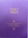 KJV Holy Bible, Delight Yourself In The Lord Life Verse Edition, Large Print, Royal Purple Ultrasoft: (Red Letter)