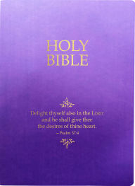 Title: KJV Holy Bible, Delight Yourself In The Lord Life Verse Edition, Large Print, Royal Purple Ultrasoft: (Red Letter), Author: Whitaker House