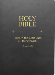 Title: KJV Holy Bible, Trust In The Lord Life Verse Edition, Large Print, Black Ultrasoft, Author: Whitaker House