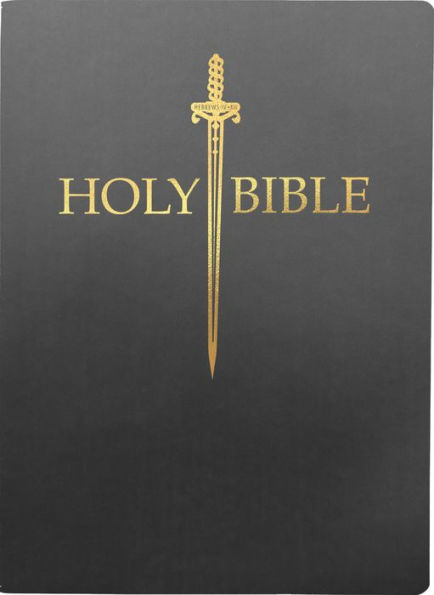 KJV Sword Bible, Large Print, Black Ultrasoft: (Red Letter, 1611 Version)