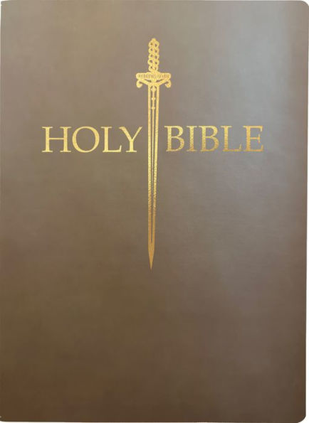 KJV Sword Bible, Large Print, Coffee Ultrasoft: (Red Letter, Brown, 1611 Version)
