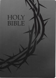 Title: KJV Holy Bible, Crown of Thorns Design, Large Print, Black Ultrasoft: (Red Letter, 1611 Version), Author: Whitaker House