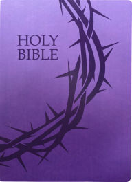 Title: KJV Holy Bible, Crown of Thorns Design, Large Print, Royal Purple Ultrasoft: (Red Letter, 1611 Version), Author: Whitaker House