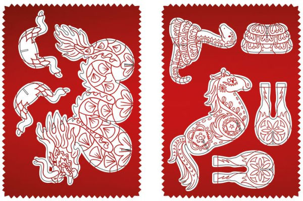 Press Out and Decorate: Chinese Zodiac